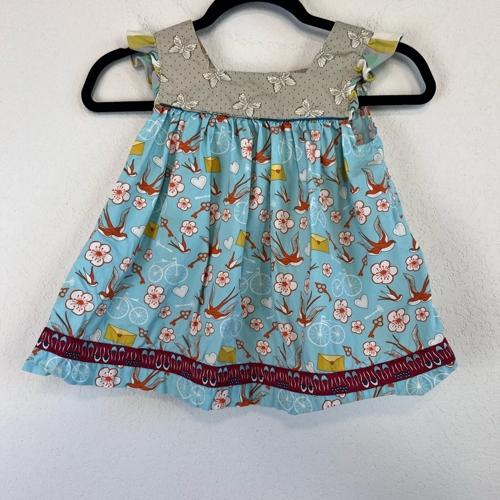 Matilda Jane Girls Its A Wonderful Parade Love Dress Size 6